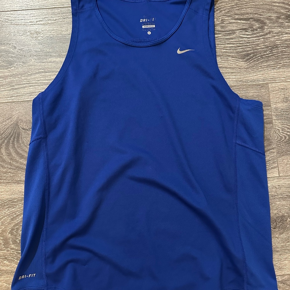 Nike Men's Royal Blue Athletic Tank